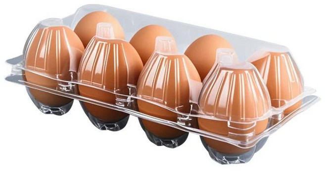 계란보관 계란 보관함 100개 15구 투명 계란판 두꺼워진 중형 8개 100개, 중형 10개 100개