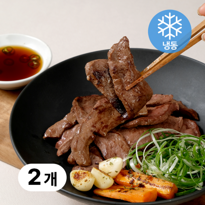 고기모아 슬라이스 소염통, 2개, 1kg