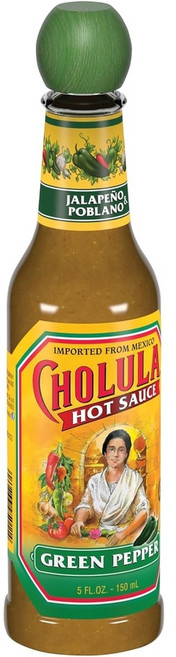 초룰라 핫 소스 그린 페퍼, 1개, 150ml