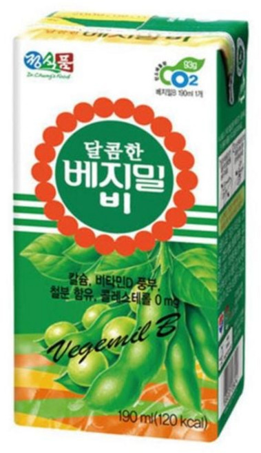 두유 정식품 1갑 베지밀B 16입 190ml QWFIMRU7