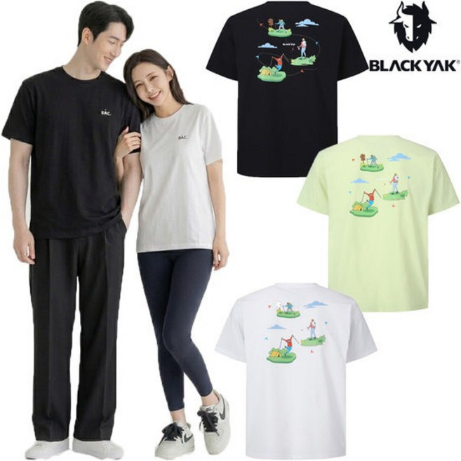 [블랙야크] 공용 백패킹 그래픽 반팔티 1BYRTMU917 1110725676