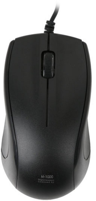 LG USB 유선 마우스 M-1000, 블랙