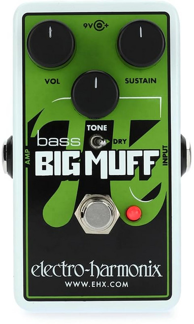 electro-harmonix 일렉트로하모닉스 베이스 이펙터 디스토션 Nano Bass Big Muff Pi, 상세페이지 참조, 1개