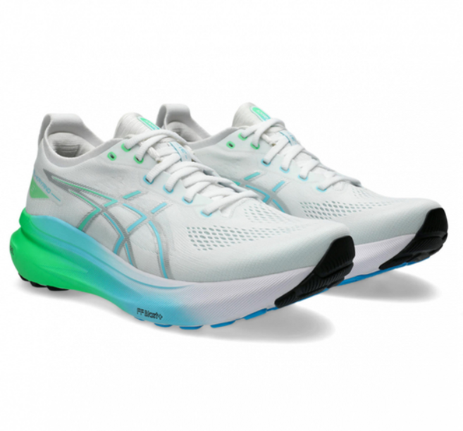 아식스 젤카야노 31 남자 런닝화 마라톤화 1011B867 + 증정품 수납백, 280, 1011B867-100, 1개