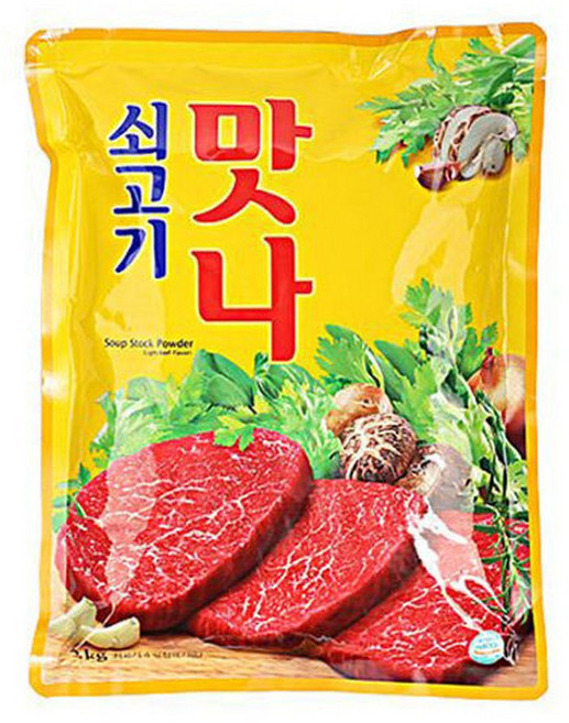 대상 청정원 쇠고기 맛나 2kg 1개