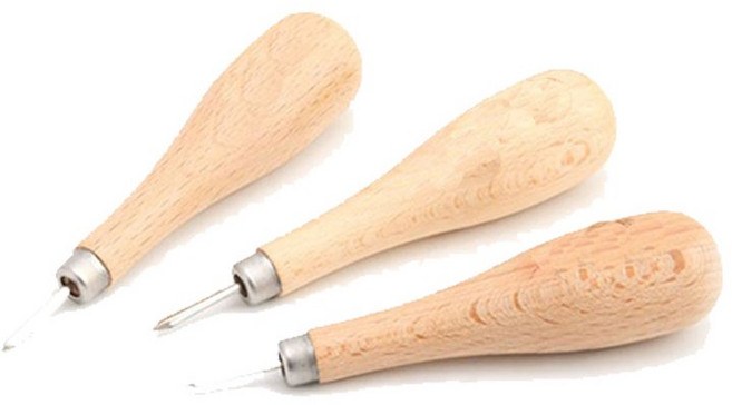 [길색가죽] 마름송곳 다야치즐 3mm 4mm 가죽공구 가죽공방공구, 1개