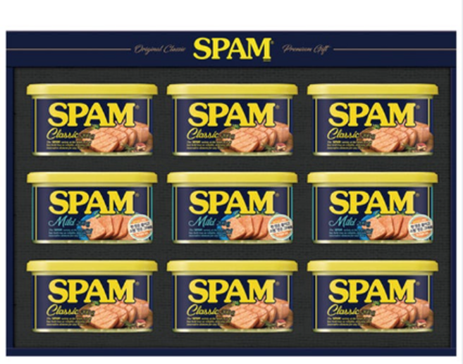 CJ 스팸 8k호 스팸8k호 선물세트 (2개마다 배송비 부과됩니다.), 1세트