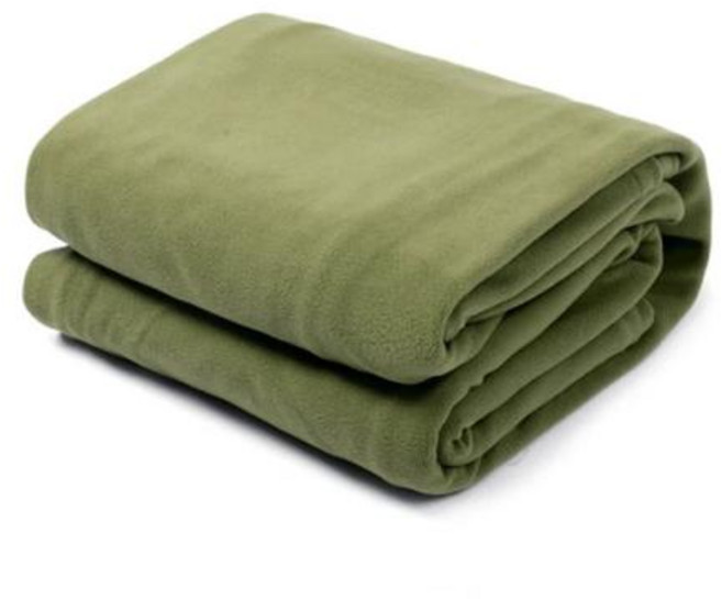 휴대용 양털 라이너 경량 텐트 침대 야외 캠핑 하이킹 백패킹 초경량 침낭 180cm, Army Green, 1개