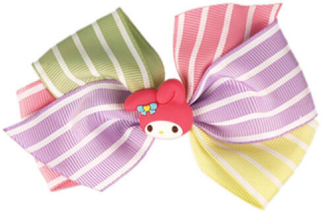 아트박스/플러스펀 마이멜로디 스트라이프 집게핀