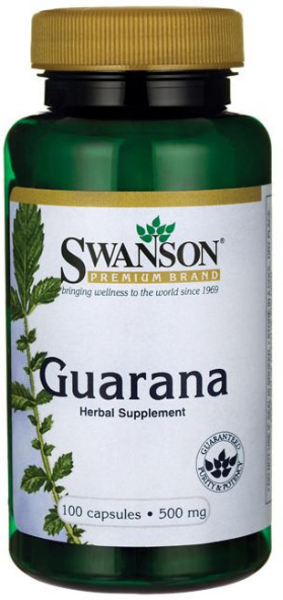 Swanson 斯旺森 瓜拿納膠囊 500mg, 100顆, 1罐