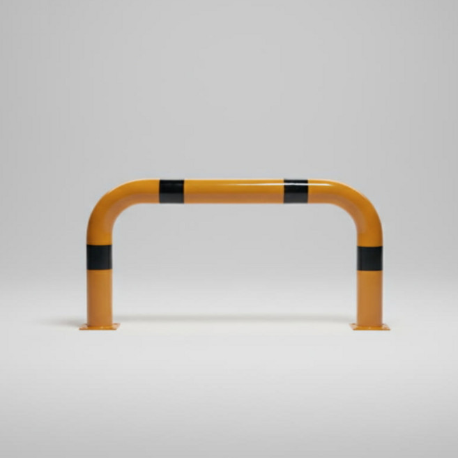 국산 U자형 볼라드 앙카식 L900 x H600 x 76파이 차량진입금지 주차금지, 혼합색상, 1개