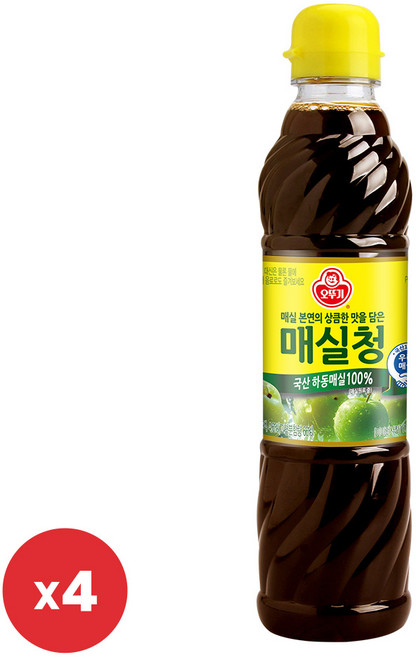 오뚜기 매실청, 4개