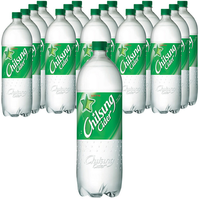 롯데 칠성사이다, 1.8L, 17개
