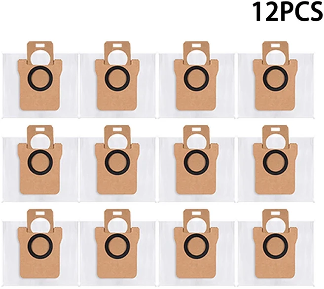 샤오미 로봇 청소기 X20 Max / D109GL 부품 액세서리 메인 브러시 사이드 브러시 헤파 필터 물 천 먼지 봉, 13 12 PCS