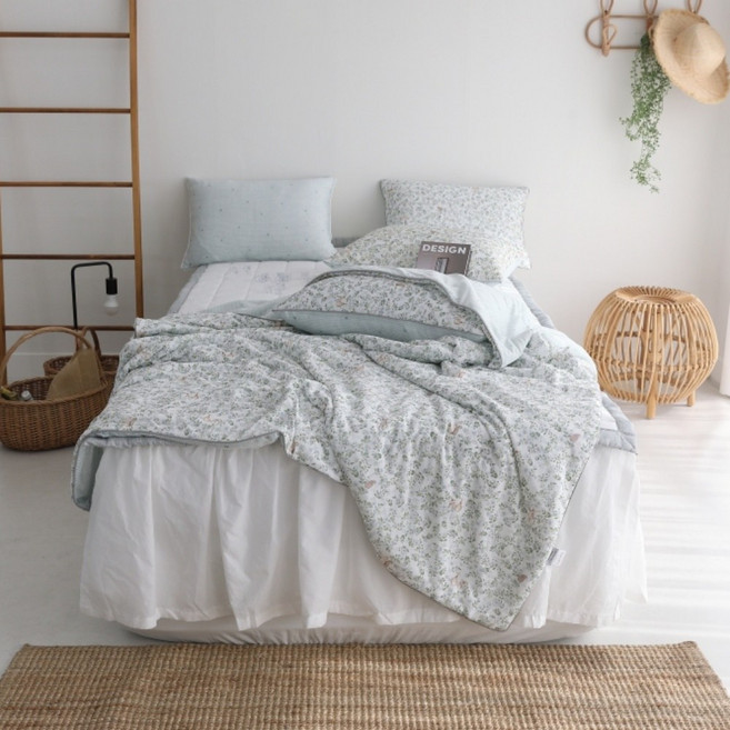 쿨 기능성 냉감이불 귀여운 무늬 시원한 아이스 쿨링 여름이불