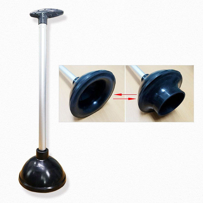 변기뚫어 화장실뚫어 파워 알루미늄 2중 압축기, 1개