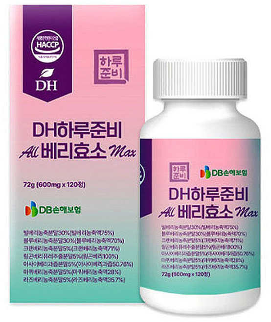 ALL 베리효소 Max 유산균, 72g, 1박스