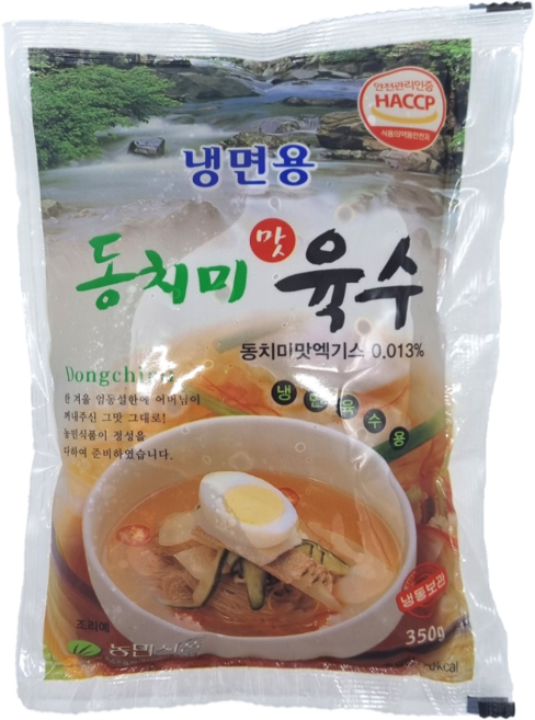 [아이스박스 무료] 농민식품 동치미육수 350g, 1개
