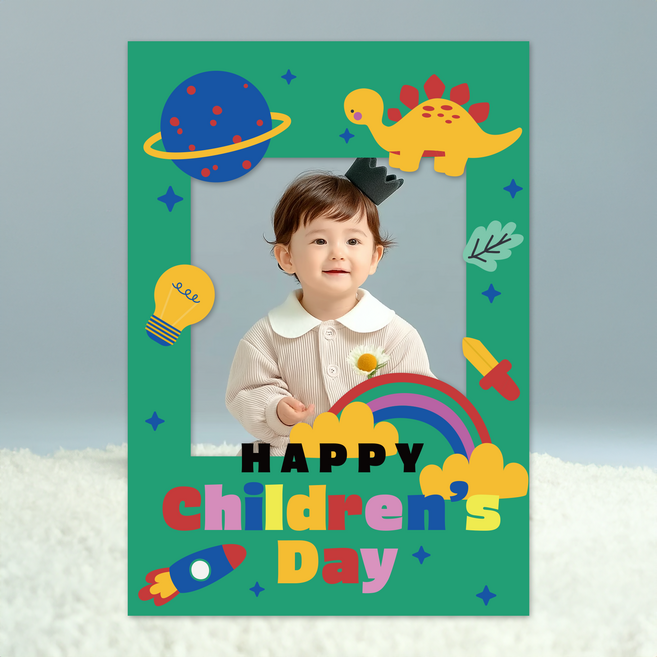 [포토존] 데코보드 포토보드 키즈데이 파티, 1개