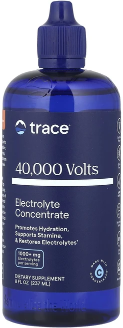 Trace 40000V 전해질 농축물 237ml(8fl oz), Trace40000V전해질농축물237ml8floz, 1개, 237ml - 쿠팡