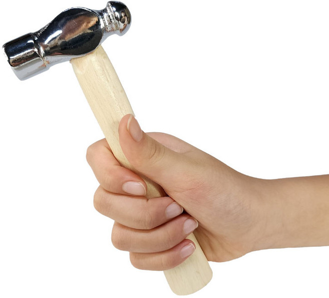 에듀우드 어린이 목공 안전망치 비상탈출용 미니망치, 1개