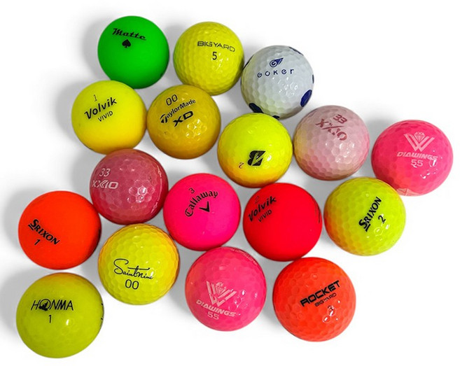 골프 로스트볼 브랜드혼합 컬러 A급 10알, 1개, 칼라, 10개입