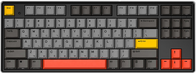 한성컴퓨터 염료승화 EDITION 유무선 키보드, 인터스텔라, GK893B PRO, 무접점