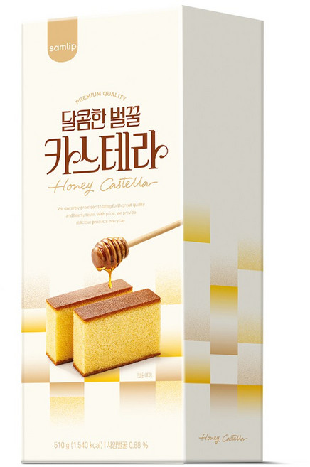 삼립 벌꿀카스테라, 5개, 510g
