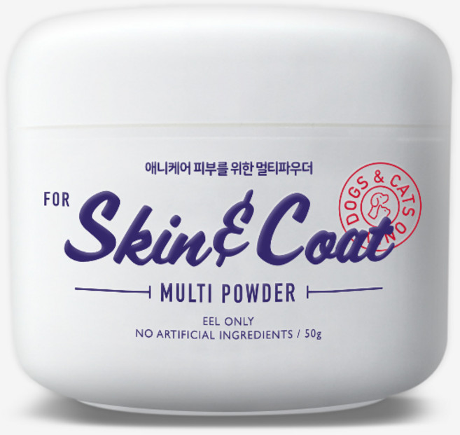 애니케어 피부를 위한 피부파우더 50g 장어 파우더 강아지 영양제, 피부/코트, 1개