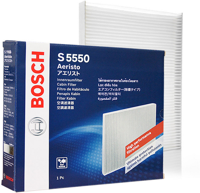 보쉬 뉴SM5 임프레션 에어컨필터 S5550 PM2.5 항균, 1개