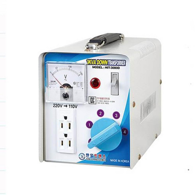 가정용다운트랜스 변압기 3000VA(다운), 1개
