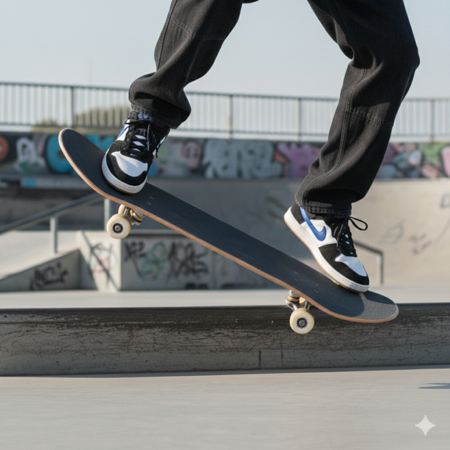 국내매장판 나이키 운동화 SB 앨리웁 보드화 화이트블루