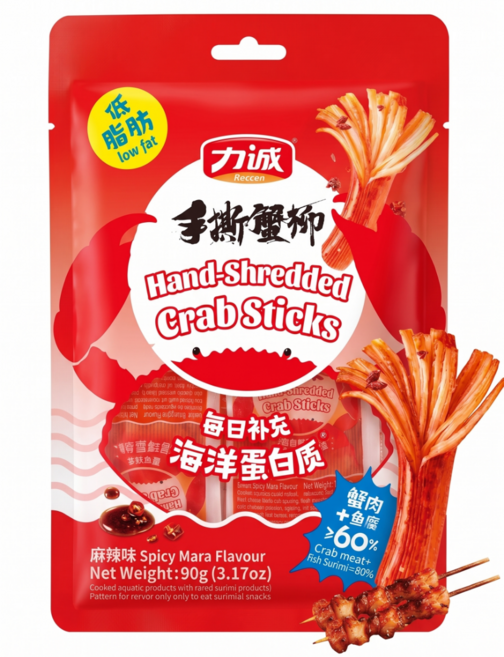 마라 게맛살 간식 소포장, 1개, 90g