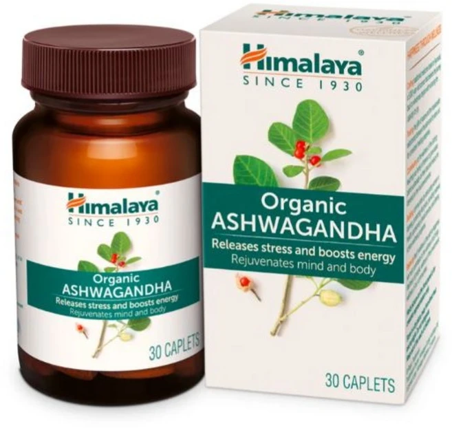 Himalaya Organic Ashwagandha, 30회분, 2박스 - 쿠팡