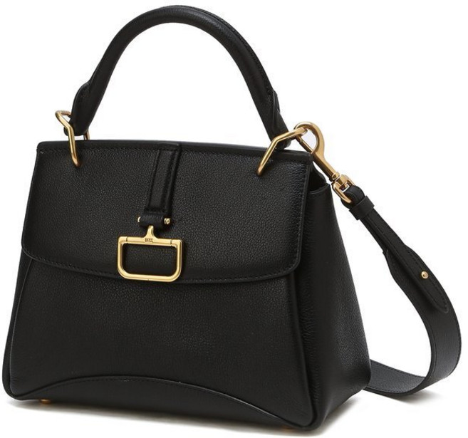 닥스 ACC 쇼핑백동봉 버크백 샬롯 블랙 가죽 토트백 S DCBA5E822