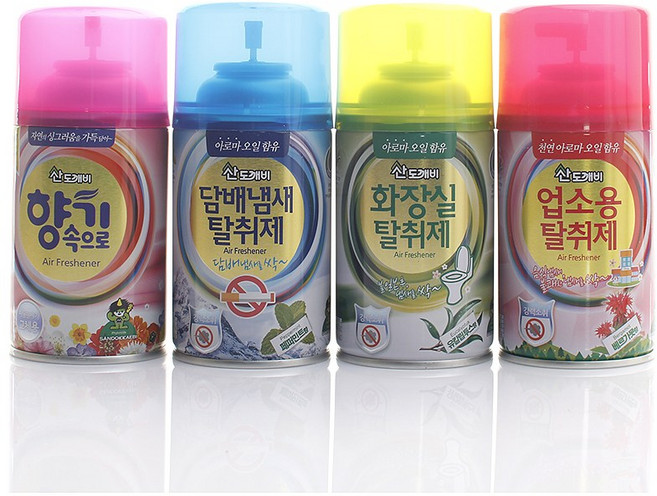 산도깨비 향캔 27가지 다양한 향 리필향캔 방향캔 화장실탈취제 실내용방향제, 자스민[1개], 1개