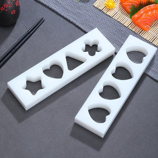 업소용 초밥틀 일식도구 김밥마는기계 오각별 삼각 가정용 하트형 3모양 대형, 삼각형 3모양 대형