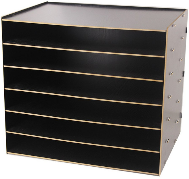 4절지 보관함 미술학원 수납함 정리함 종이지류함 절지 이면지 4k 화이트 5단, 1단, 4k 골드 블랙 5층