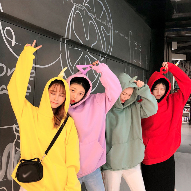 텔레토비 후드티 4color 루즈핏 M~2XL 전사이즈 우정 보라돌이 뚜비 나나 뽀 핵인싸템 선물