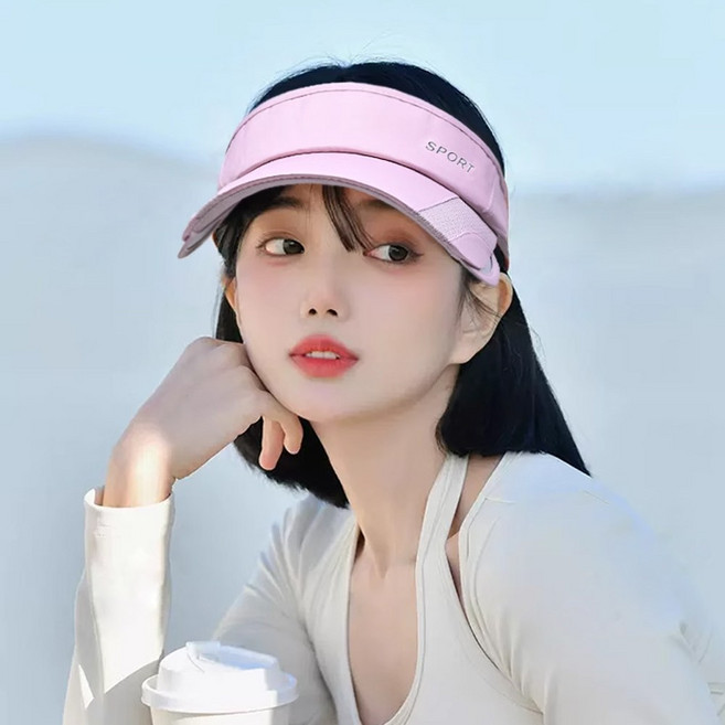 어코드 가벼운 자외선차단 와이드 썬캡 모자