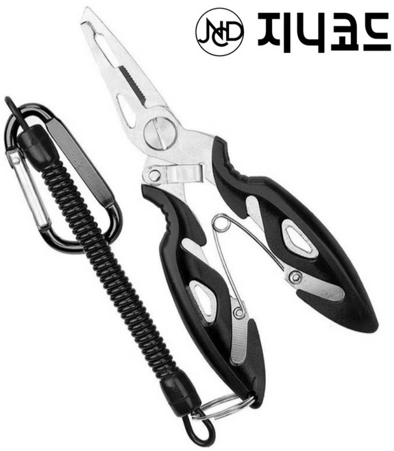 낚시 펜치 플라이어 뺀치 니퍼 (보관가방 포함), 1개, 랜덤 배송