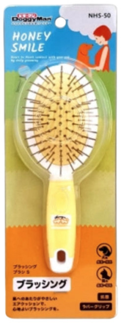 도기맨 허니스마일 핀 브러쉬 (NHS-50), 1개, 노란색