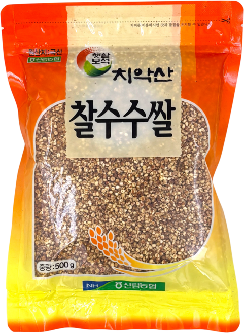 [신림농협] 국산 찰수수쌀, 1개, 500g