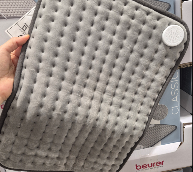 [코스트코] 26년 NEW 독일 보이로 전기 방석 / 무상품질보증3년/겨울선물/인기색상/ 반짝세일/ 저온화상방지 / 3시이전주문건 당일발송, 그레이, 가로 43 x 세로 32cm