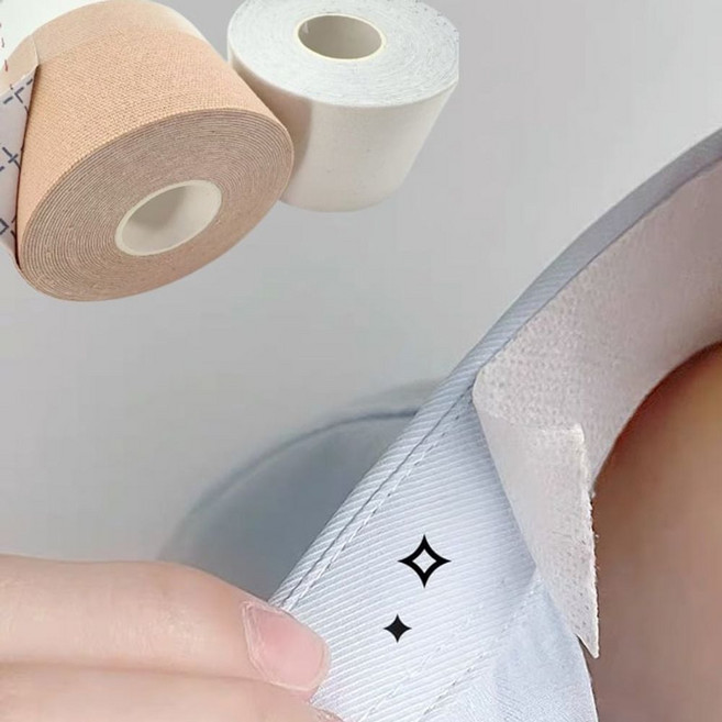 의류 모자 오염 방지 테이프 5cmx5m 목때 패드 넥카라 와이셔츠 패치 스티커 땀흡수, 1개, 상세페이지 참조