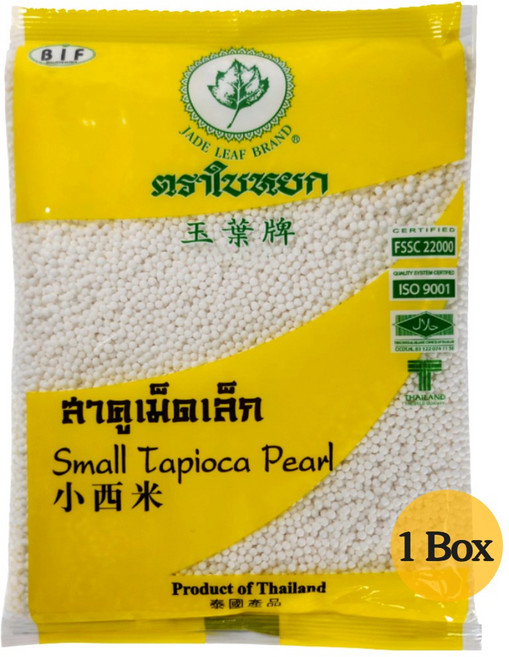 태국 BIF 타피오카 화이트사고펄 400g, 1개입, 24개