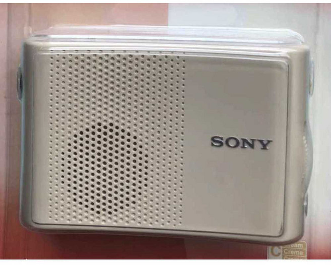 일본 ICF40 미니 SONY 라디오 듀얼 휴대용 밴드 화이트, 01. 화이트