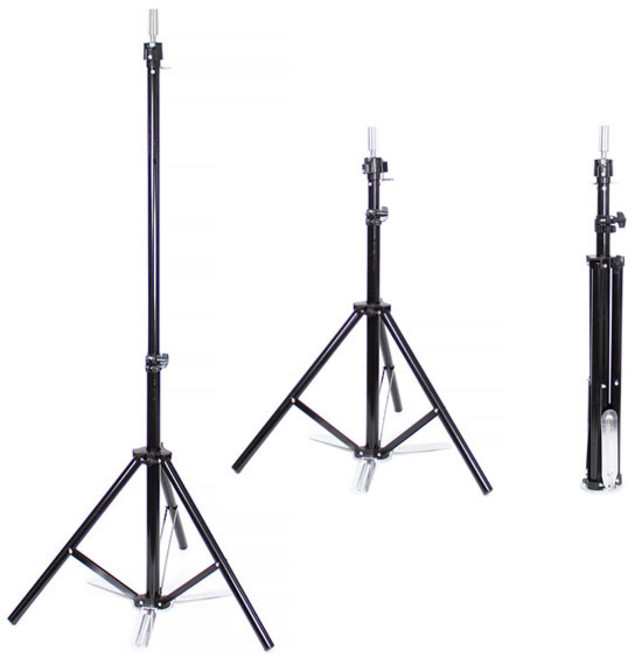 DDY 파워 발받침 미용삼각대/삼각스탠드 마네킹홀더, 1개