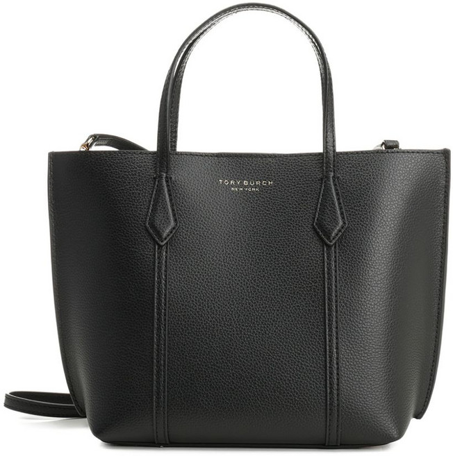 토리 버치 스몰 페블 레더 토트 백