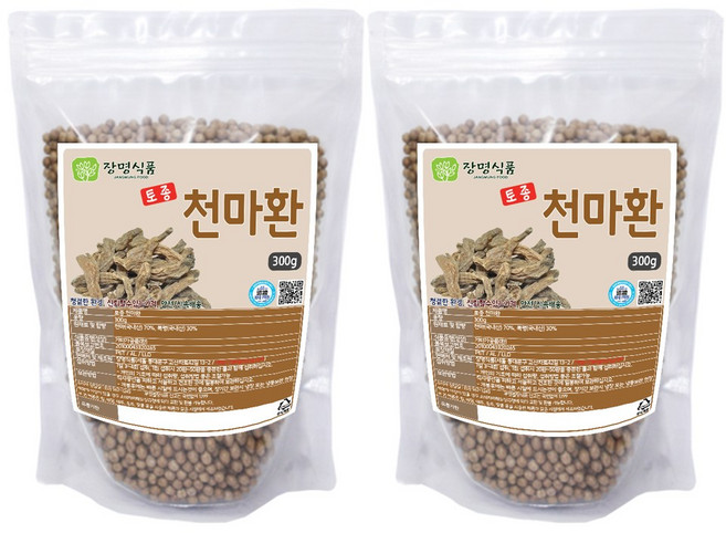 천마환 국내산, 300g, 2개